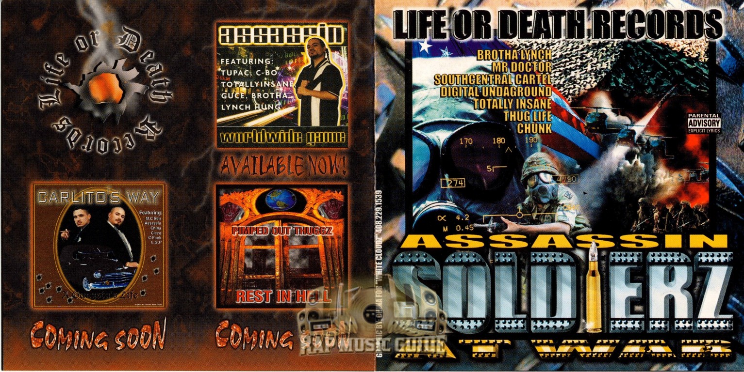 Assassin - Soldierz At War: 1st Press. CD | Rap Music Guide